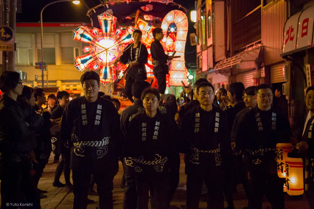 男たち - 富山県南砺 福野の夜鷹祭り(2013年5月2日)