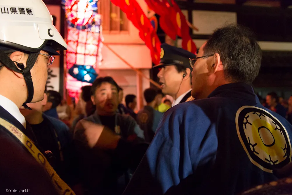 祭りの前 - 富山県南砺 福野の夜鷹祭り(2013年5月2日)