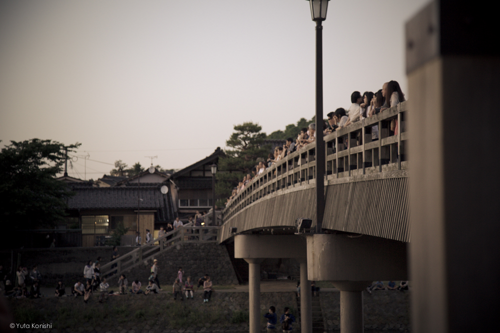 石川県 金沢市灯篭流し 百万石行列前夜祭(2013年6月)