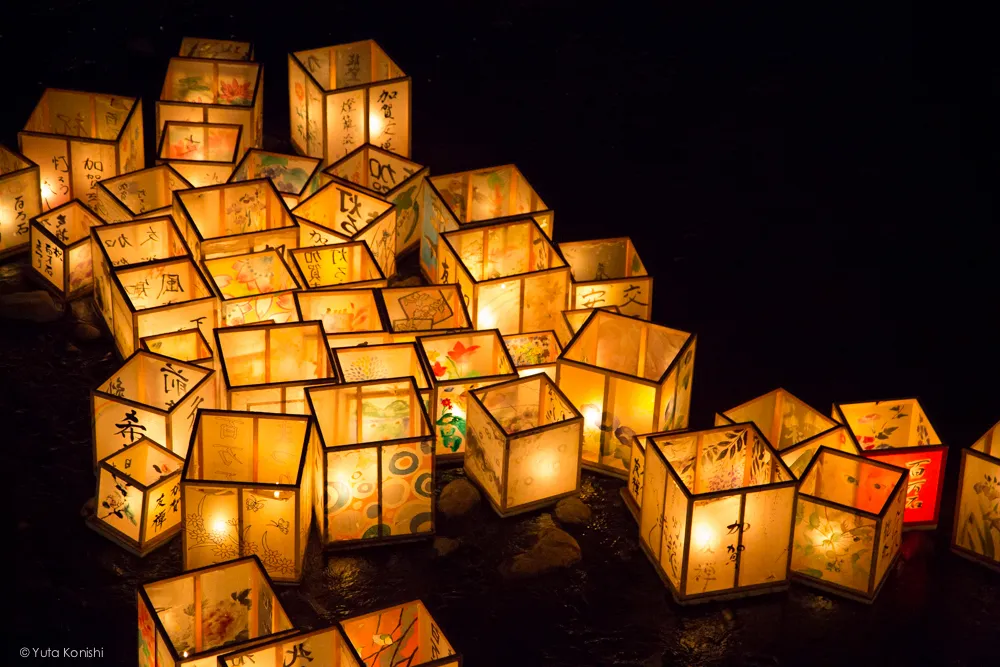 石川県 金沢市灯篭流し 百万石行列前夜祭(2013年6月)