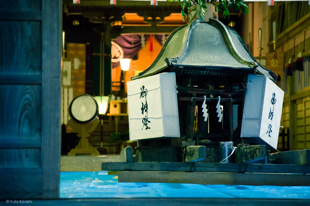 伊夜比咩神社 - 石川県能登島向田(こうだ)の火祭