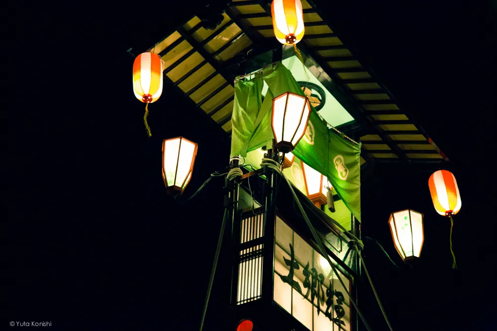 のとのキリコ1 - 石川県能登島向田(こうだ)の火祭