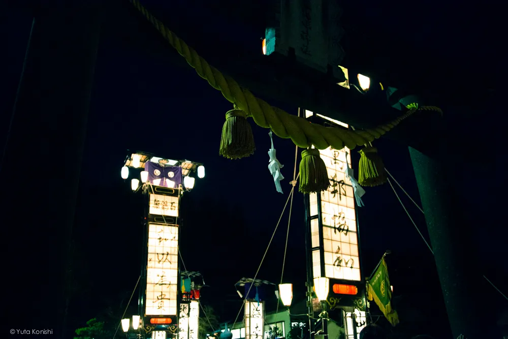 のとのキリコ3 - 石川県能登島向田(こうだ)の火祭
