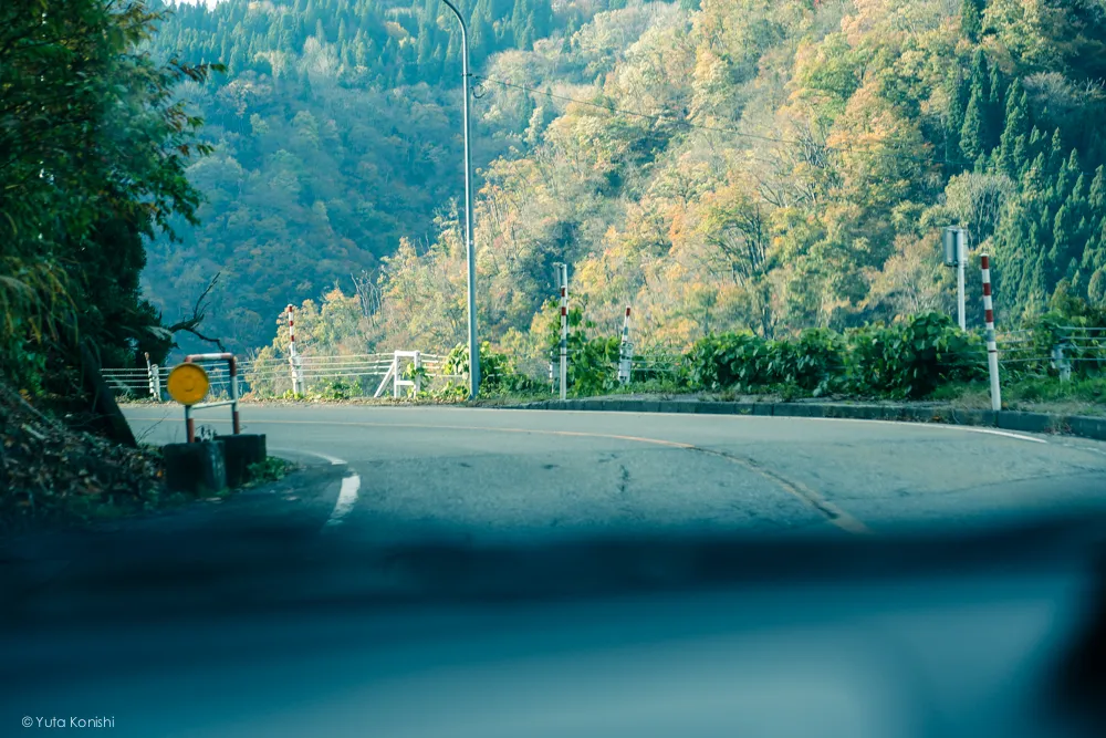 世界遺産 富山の五箇山への道のり