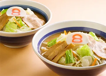 8番らーめん 野菜らーめん