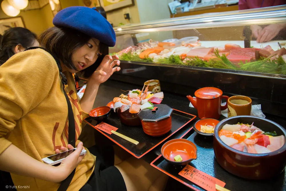 金沢観光の決定版「まちのり」で金沢を一日で制覇する完全マニュアル！金沢駅まちのり 近江町市場 海鮮物 井乃弥 ゆりりん