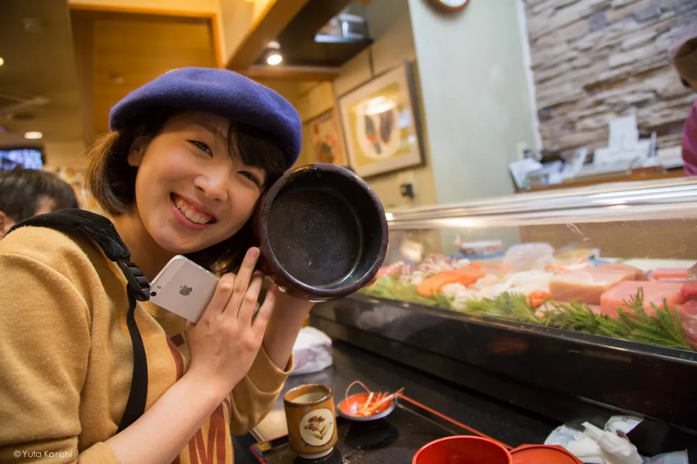 金沢観光の決定版「まちのり」で金沢を一日で制覇する完全マニュアル!金沢駅まちのり 近江町市場 海鮮物 井乃弥 ゆりりん