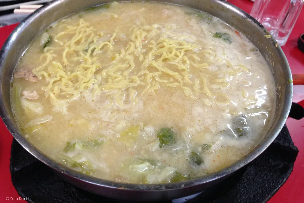 加賀市ドラ富士のとり野菜ラーメン