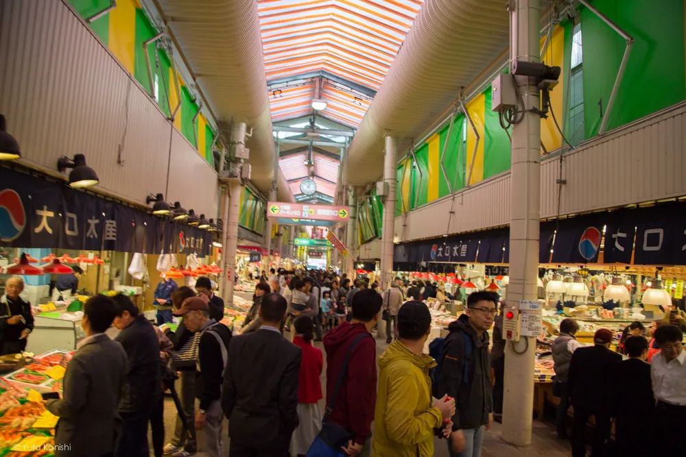 カニ!金沢グルメの王様「加能ガニ」11月上旬はカニ解禁で近江町市場の活気が最高潮!行くしか無いだろ!