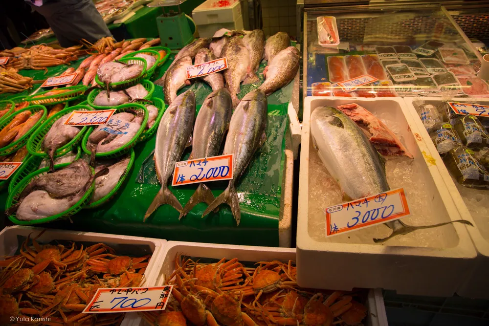 カニ!金沢グルメの王様「加能ガニ」11月上旬はカニ解禁で近江町市場の活気が最高潮!行くしか無いだろ!