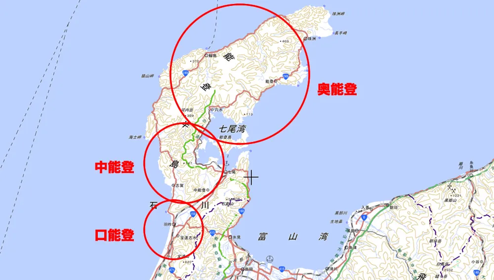 能登の地図 能登の魅力を惜しげも無く伝える能登の美しい写真たち!こんなの見たら能登へ行きたくなるだろ!これ見て行かないやついるの?