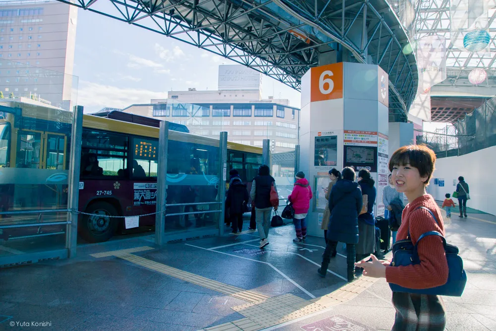 ゆりりん6番のりば 金沢周遊バスで周る金沢観光マニュアル！金沢観光アイドル「ゆりりん」とバスで金沢を紹介します！