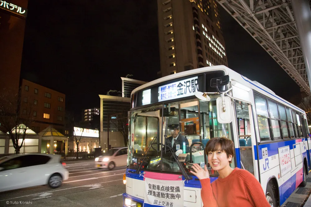 金沢駅JRバス 金沢周遊バスで周る金沢観光マニュアル！金沢の観光アイドル「ゆりりん」とバスで金沢を紹介します！