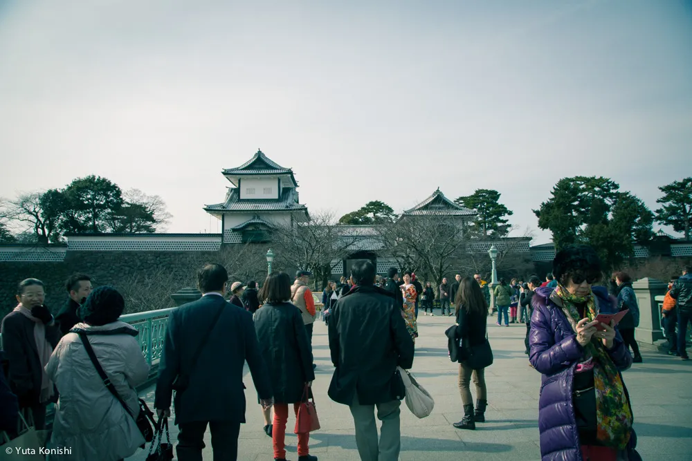 北陸新幹線開業2日目!金沢を本気で散歩!10km歩いて金沢の様子を確かめてみました!北陸新幹線が本当に春を連れてやってきたのか?
