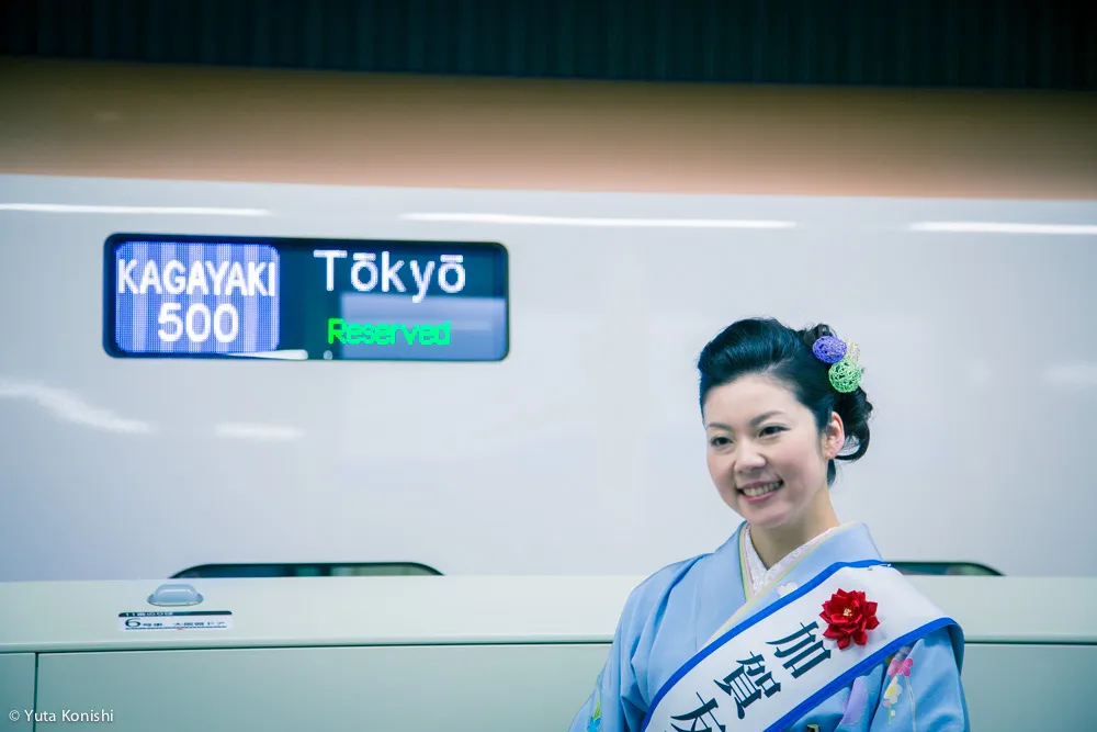 北陸新幹線開業！金沢駅の開業ドキュメント2015年3月14日！今世紀最大の北陸のチャンス！かがやき500号の出発を見守る