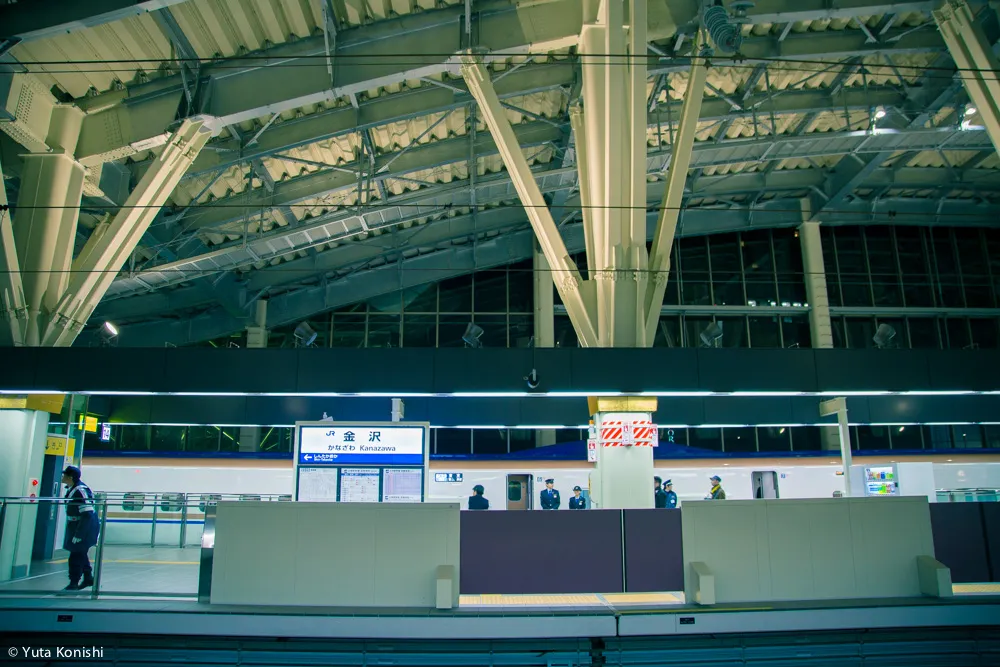 北陸新幹線開業！金沢駅の開業ドキュメント2015年3月14日！今世紀最大の北陸のチャンス！かがやき500号の出発を見守る