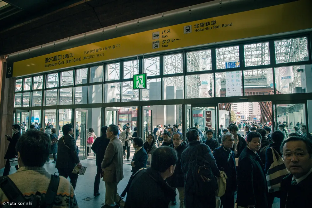 北陸新幹線開業2日目!金沢を本気で散歩!5km歩いて金沢の様子を確かめてみました!北陸新幹線が本当に春を連れてやってきたのか?