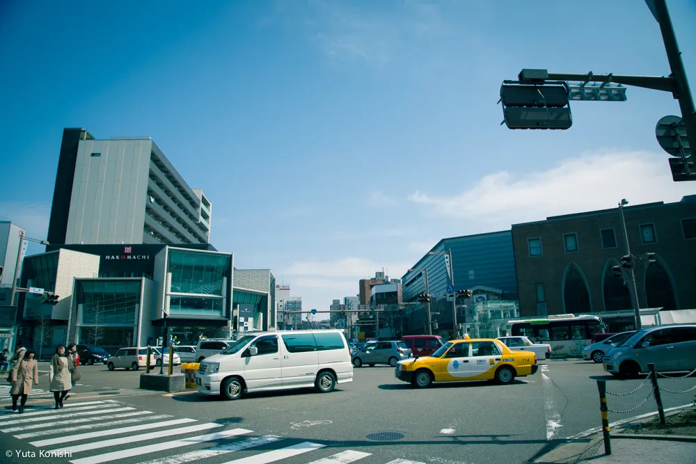 北陸新幹線開業2日目!金沢を本気で散歩!5km歩いて金沢の様子を確かめてみました!北陸新幹線が本当に春を連れてやってきたのか?