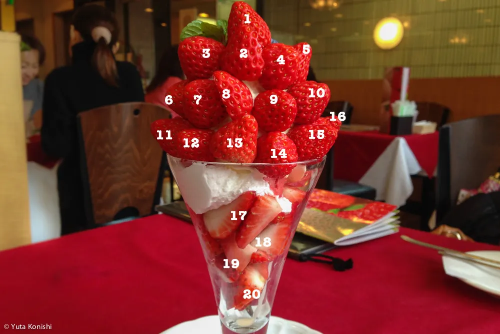 金沢最強パフェ「むらはた」の苺パフェ！異論なし！これを食べたことのない金沢人は一生後悔する！！