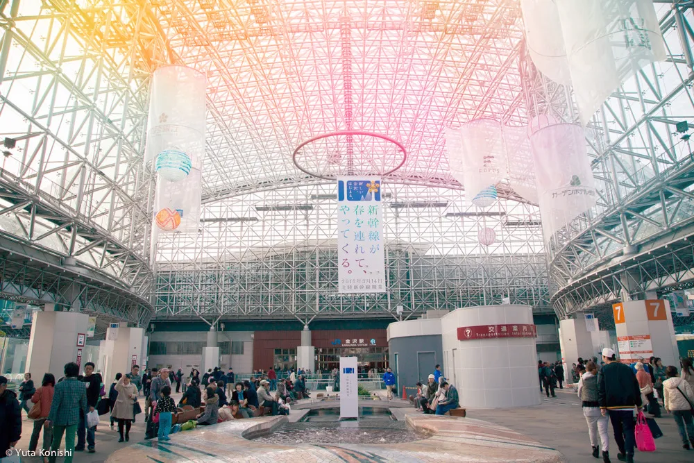 北陸新幹線開業2日目!金沢を本気で散歩!10km歩いて金沢の様子を確かめてみました!北陸新幹線が本当に春を連れてやってきたのか?