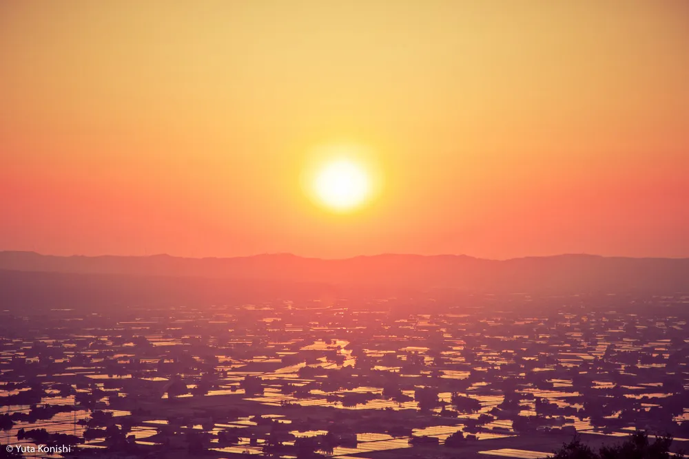 北陸が世界に誇れる絶景の田園風景「砺波平野の散居村」もうカメラマンの聖地でいいじゃん？！５月〜６月上旬が見頃