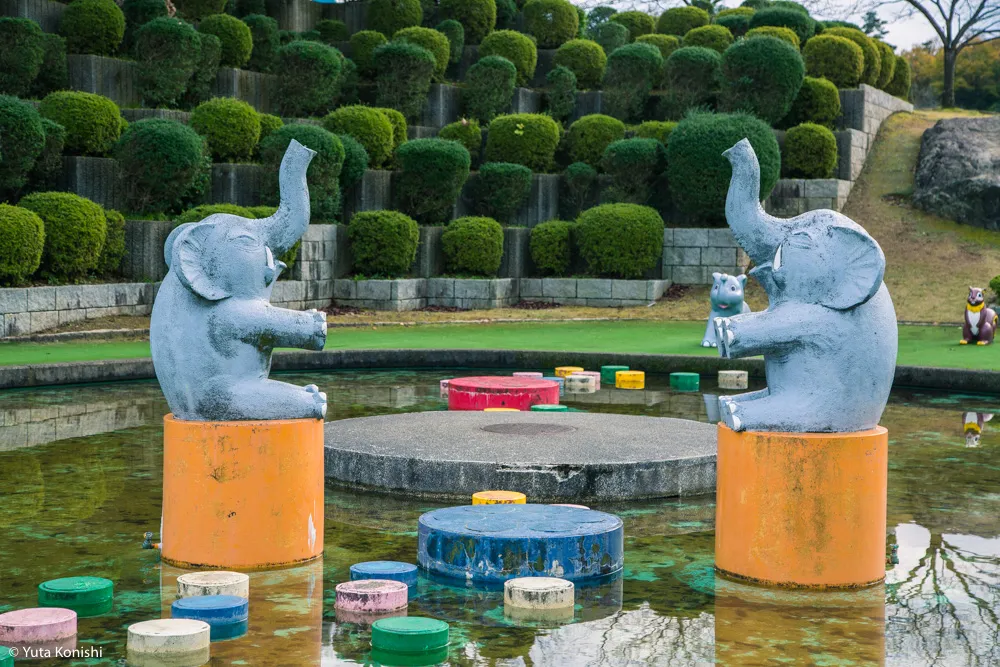 加賀市中央公園パラダイス「もしや?!ここが竜宮城の入り口か?!」加賀に来たらかならず行くべき夢の公園