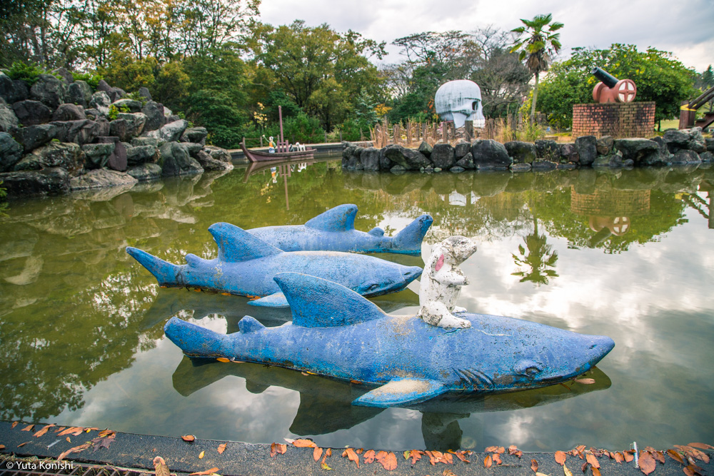 加賀市中央公園パラダイス「もしや？！ここが竜宮城の入り口か？！」加賀に来たらかならず行くべき夢の公園