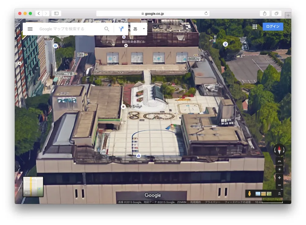 3D金沢だ！Google Mapで3Dの金沢を箱庭のように遊ぶ方法教えます！！こんな金沢の素顔見たことなかった。