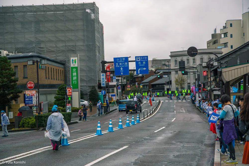 金沢マラソン「食べまっしステーション」口パッサパサ和菓子とカレーは飲み物です?!素晴らしいマラソンでした!