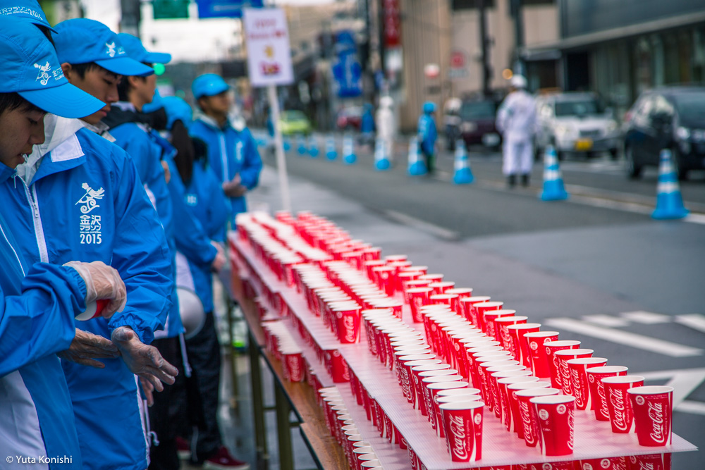 金沢マラソン「食べまっしステーション」口パッサパサ和菓子とカレーは飲み物です？！素晴らしいマラソンでした！