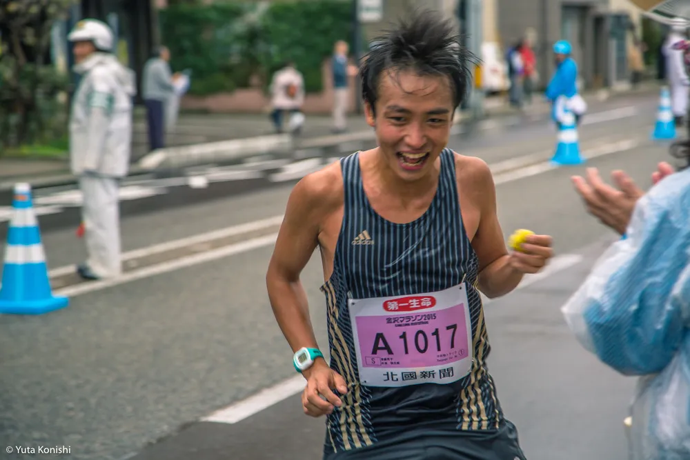 金沢マラソン「食べまっしステーション」口パッサパサ和菓子とカレーは飲み物です?!素晴らしいマラソンでした!