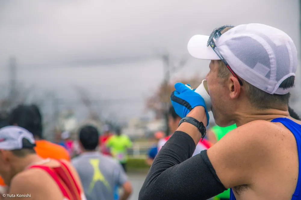 金沢マラソン「食べまっしステーション」口パッサパサ和菓子とカレーは飲み物です?!素晴らしいマラソンでした!