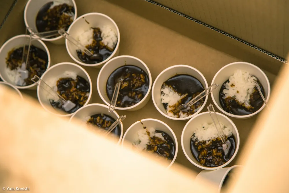 金沢マラソン「食べまっしステーション」口パッサパサ和菓子とカレーは飲み物です?!素晴らしいマラソンでした!