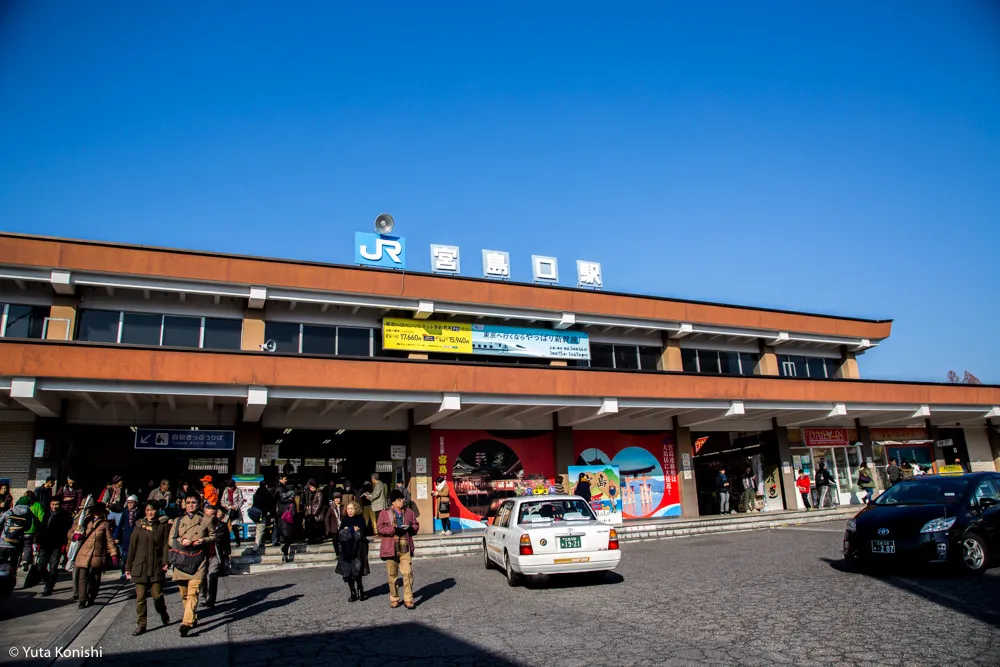 北陸から行く「ウルトラ初詣」北陸から日帰りでどこまで行けるかに挑戦!宮島・広島・岡山・大阪の日帰りの旅!2016年