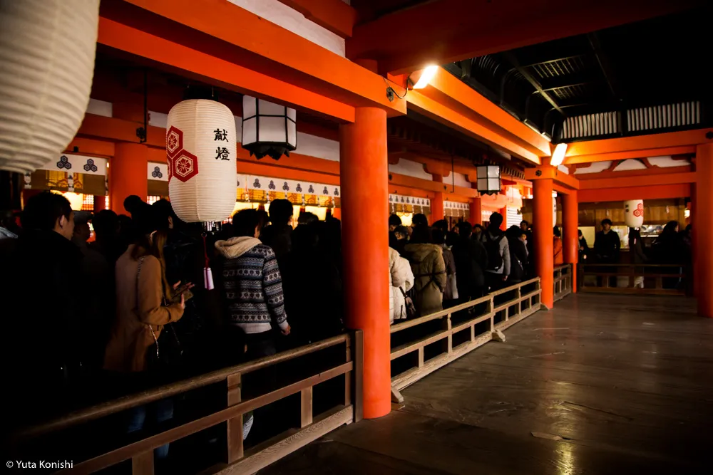 北陸から行く「ウルトラ初詣」北陸から日帰りでどこまで行けるかに挑戦!宮島・広島・岡山・大阪の日帰りの旅!2016年