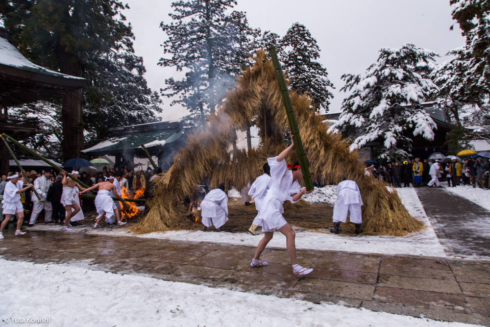 金沢市民ぜんぜん知らない！加賀市大聖寺の竹割り祭り！まじで出血するくらいの迫力の祭り！毎年必ず2月10日開催！