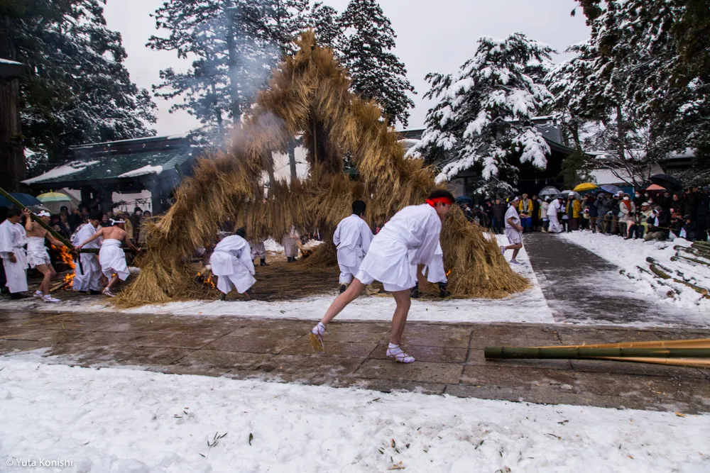 金沢市民ぜんぜん知らない!加賀市大聖寺の竹割り祭り!まじで出血するくらいの迫力の祭り!毎年必ず2月10日開催!