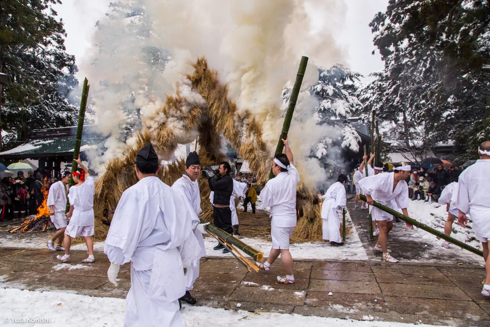 金沢市民ぜんぜん知らない!加賀市大聖寺の竹割り祭り!まじで出血するくらいの迫力の祭り!毎年必ず2月10日開催!
