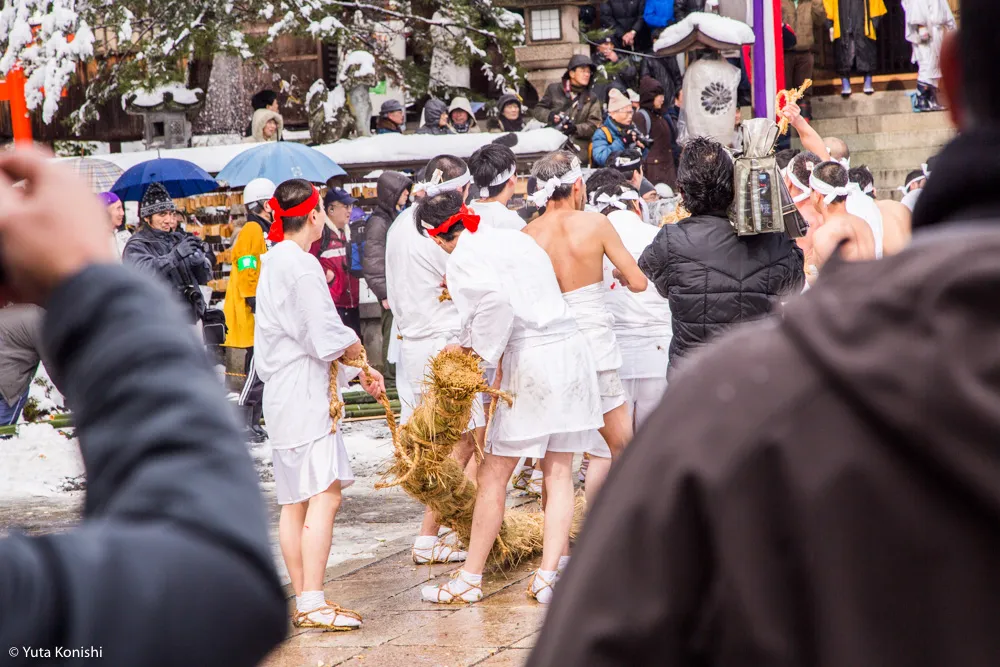 金沢市民ぜんぜん知らない!加賀市大聖寺の竹割り祭り!まじで出血するくらいの迫力の祭り!毎年必ず2月10日開催!