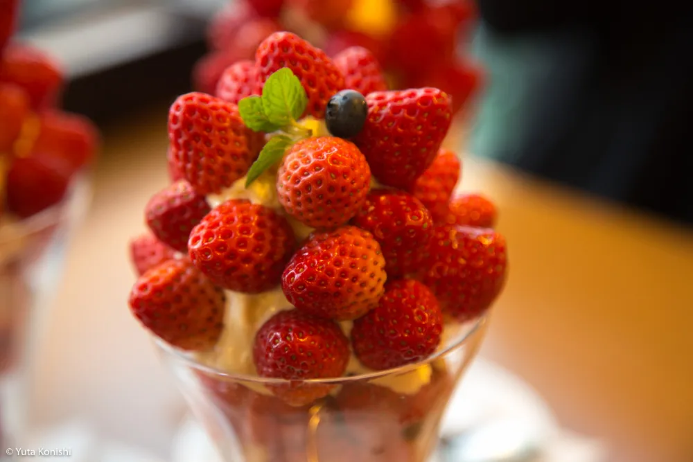 【熱狂】むらはたのいちごパフェ狂。金沢に来てこれ食べないって"まじで"正気なの？