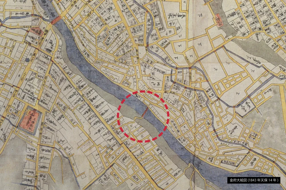金沢古地図散歩「本多町から桜橋まで」金沢21世紀美術館に遊びに来た時には是非やってみて!絶対疲れるから!!