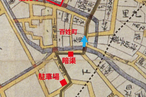 金沢古地図散歩「本多町から桜橋まで」金沢21世紀美術館に遊びに来た時には是非やってみて!絶対疲れるから!!