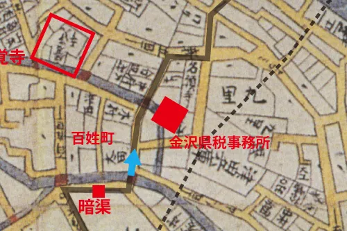 金沢古地図散歩「本多町から桜橋まで」金沢21世紀美術館に遊びに来た時には是非やってみて!絶対疲れるから!!